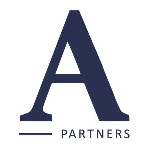 Logo monograme Abelya Partners bleu
